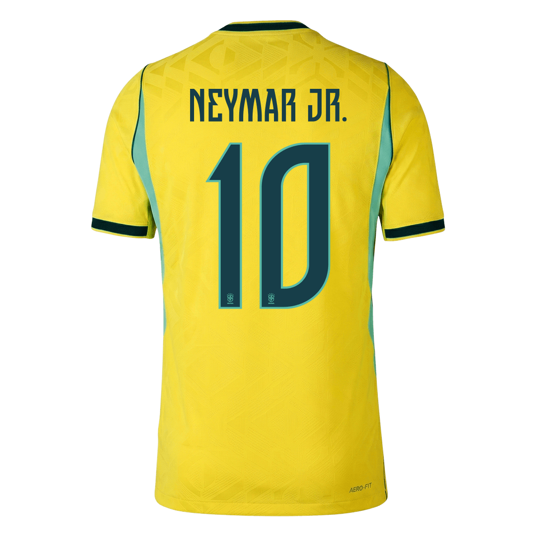 Brazil World Cup Player Version Trikot Heim 2026 NEYMAR JR. #10 Slim Fit