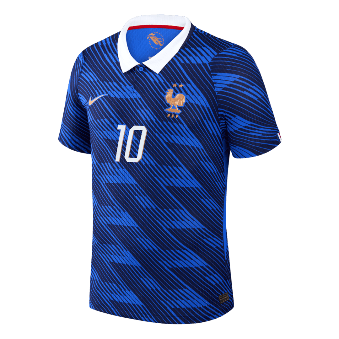 France World Cup Player Version Trikot Heim 2026 MBAPPE #10 Slim Fit