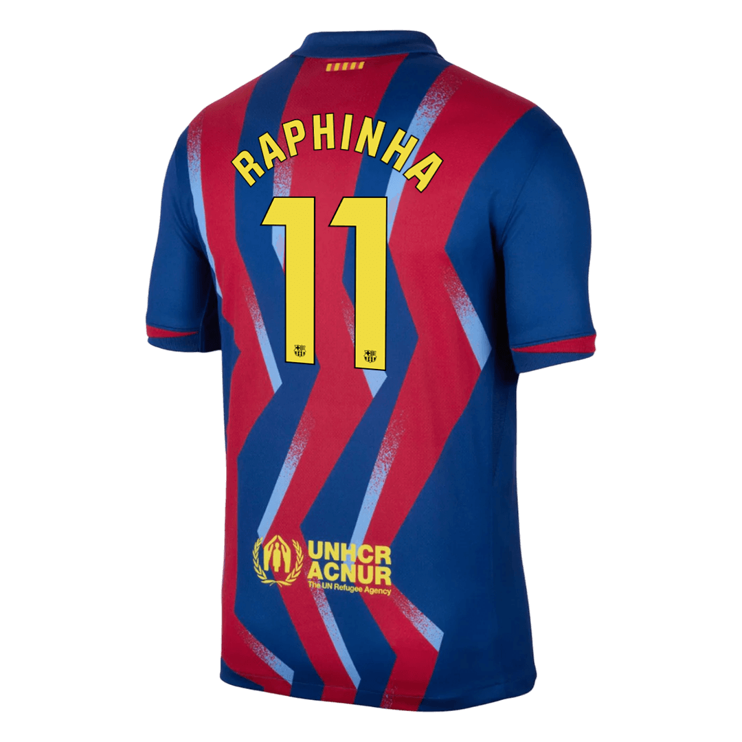 Barcelona Trikot Viertes Auswärts 2025/26 RAPHINHA #11