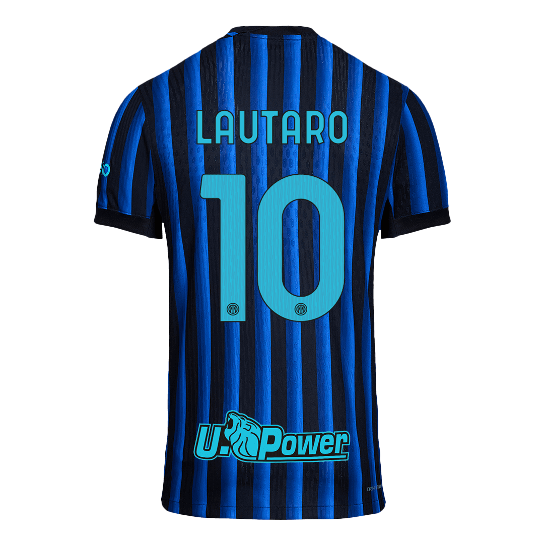 Inter Milan Player Version Trikot Heim 2025/26 LAUTARO #10 Slim Fit