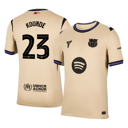 Barcelona Trikot Auswärts 2025/26 UCL KOUNDE #23