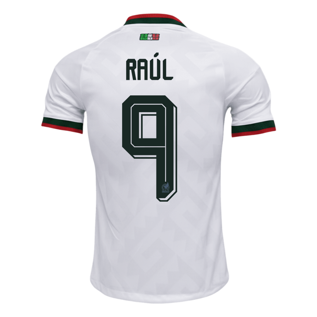 Mexico World Cup Player Version Trikot Auswärts 2026 RAÚL #9 Slim Fit
